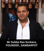 Mr Subba Rao Sunkara, owner of Sambarpot.